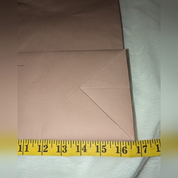 Miu Miu Paper Shopping Bag Blush Pink GUC - Picture 4 of 5